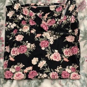 Forever 21 Floral Body Con Dress